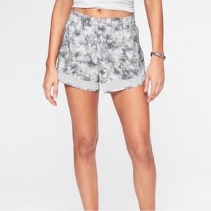 Athleta Running Shorts Mesh detail Grey Women’s size xs